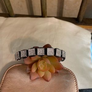 Premier Designs black/CZ Bracelet